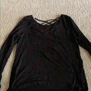 Cute top with open back